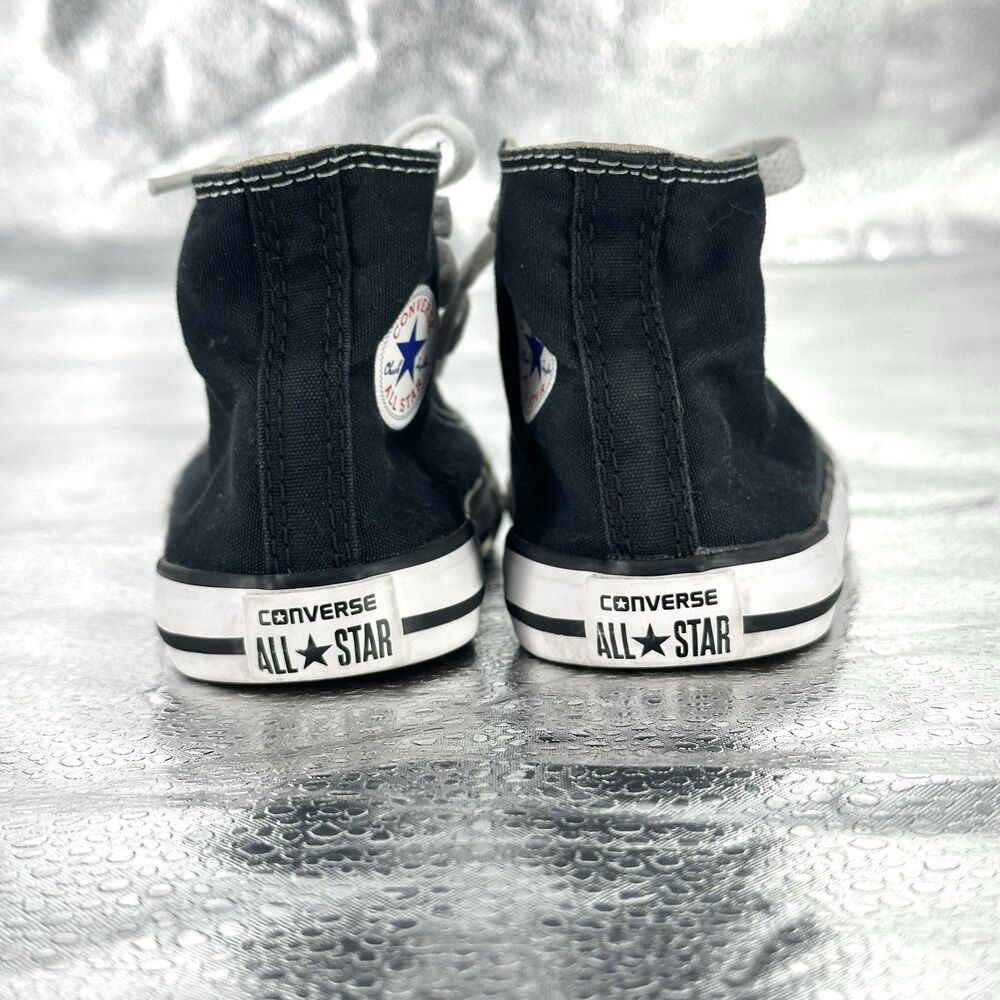 Converse Chuck Taylor All Star Hi Toddler Black/White Shoe Size 7C 7J231 - Picture 8 of 12